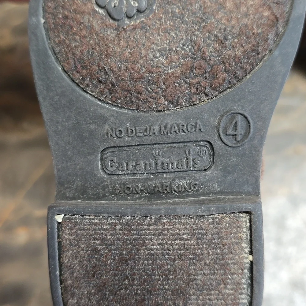 Garnimals Dark Brown Boots‎ Size 4